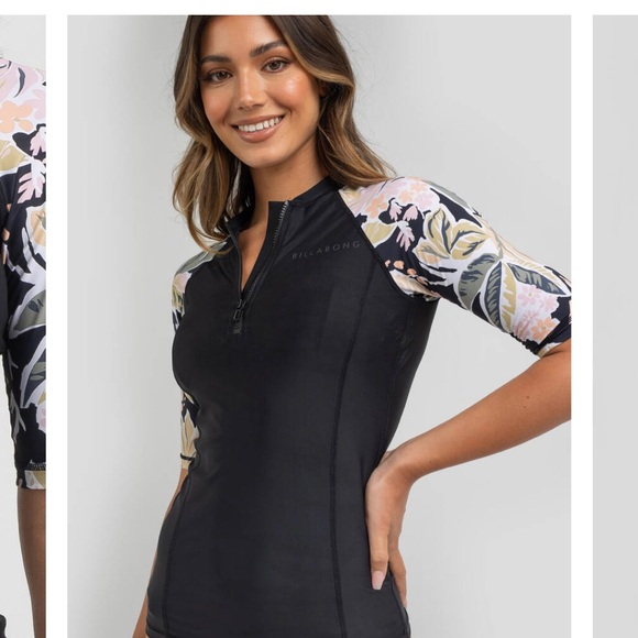 Billabong Sunset Short Sleeve Rash Vest - Picture 5 of 5